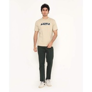 KATUN ARNOLD PALMER Men's KHAKI Embroidery PREMIUM Cotton Short Sleeve T-Shirt - P-EGBJ17-C5