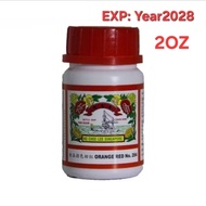 NG CHEE LEE FOOD COLOUR NO. 284(ORANGE RED) 2oz 黄志利No. 284(柑红色) 2oz