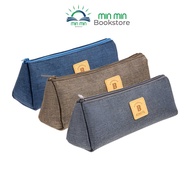 Deli Benetil triangle student canvas pen bag (23*6*8cm) - EH927