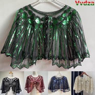 VVDZA Shawl Beaded Fashion 1920s Wedding Sequin Deco