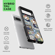 Cute Puppy Back To School AB4733 Softcase Hardcase Google PIXEL 10 9 9A 8 8A 7 7A 6 6A 5 5A 4 4A Pro