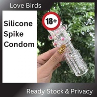 Silicone Spike Condom Reusable/ kondom durian