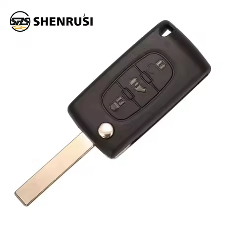 YONSEN 433Mhz ID46 Flip Remote Car Key For (Van) Citroen Dispatch Berlingo Peugeot Expert Partner 20