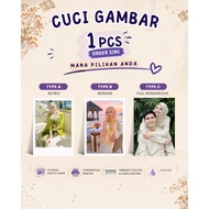 Cuci Gambar Sekeping Size Mini | 2R | 3R | 4R Untuk Type A Dan Type B