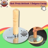 Korean Traditional Cake &amp; Dalgona Candy Made In Korea Hotteok Press Tool