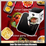 [In Stock] Air fryer, large capacity visual multifunctional rotating electric fryer, glass fryer