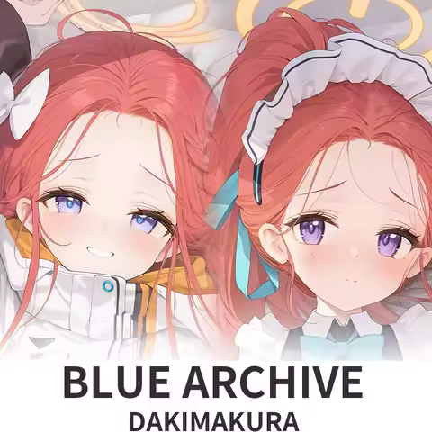 Hanaoka Yuzu Blue Archive Dakimakura Hugging Body Pillow Case Anime Pillow Cushion Cover