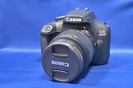 新淨 Canon 4000D w/ 18-55 kit 連鏡頭套裝 18MP像素 FHD影片拍攝 輕巧單反 新手合用 3000D Rebel T100 Not 200D 100D