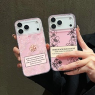 For iPhone 17 / 17 Air / 17 Pro / 17 Pro max beautiful Camellia Flower Case iPhone 17 Air 16 E 15 Pr