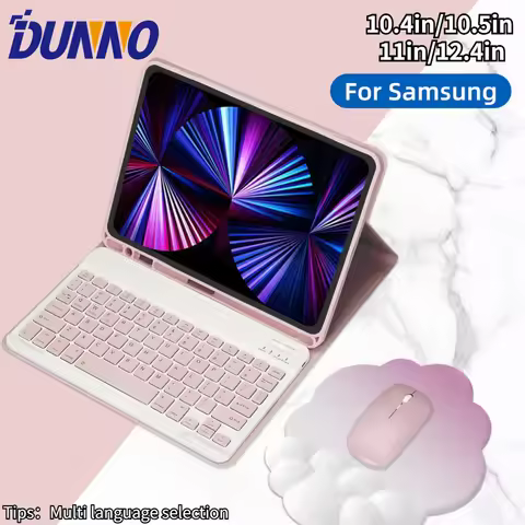 For Samsung tablet Keyboard Case For A9 plus case S7/S8/S9 11" S9/S10 FE For S7/S8/S9/S10 Plus 12.4 