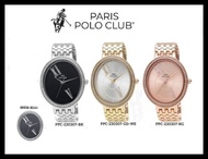 Paris Polo Club นาฬิกาผู้หญิง รุ่น PPC-230307  สายสเตนเลส*ส่งฟรี*