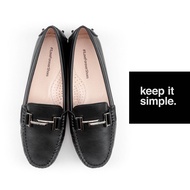 Forever Shoes - Limited in dark รุ่นนี้งานหนังวัว รองเท้าผู้หญิง - รองเท้าหนังผญ หนังแท้ - รองเท้าสุขภาพ