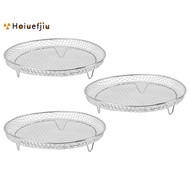Fryer Rack Fryer Dehydrator Rack Multifunctional Stackable Grid Grilling Rack Mesh Design for 8 Inch