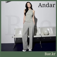 [ANDAR] Airywin Wide Pants | 10 Colors | Air Cooling Maxi Wide Leggings | Tactel® + LYCRA® | K-Athle