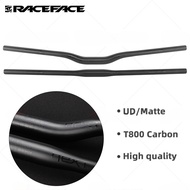 Race Face-Full Carbon Handlebar, handlebar MTB, Black Paint, Gloss Logo, MTB Parts, 31.8x660-740mm, 