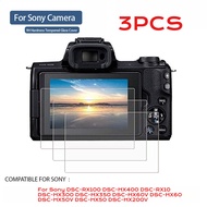 3PCS Camera HD Glass screen protector LCD For Sony DSC-RX100 DSC-HX400 DSC-RX10 DSC-HX300 DSC-HX350 