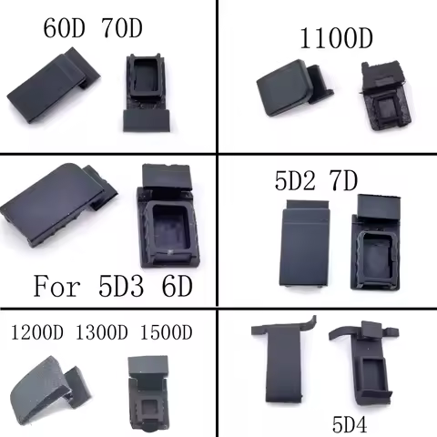 Battery Door Rubber Cover For Canon 60D 70D 1100D 5D2 7D 1200D 1300D 1500D 5D4 5D3 6D Digital Camera