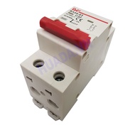 Bộ ngắt mạch 1 chiều DC 2P 1000V attomat DC 2P 1000V Chuyên dụng cho năng lượng mặt trời