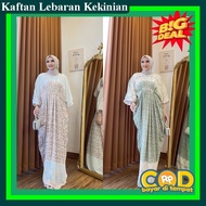 Muslim Clothes for Adult Women Bj Bsju Naju Kaftsn Motif Eid Dress for Teenage Women Buju Invitation