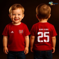 Arsenal Kids Football Shirt | Free Name & Number | Arsenal Kids T-shirt | Men's and Women's Jerseys