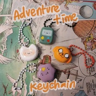 GANTUNGAN ADVENTURE TIME handmade keychain/ adventure time key chain key charm adventure time