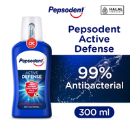 Pepsodent Mouthwash Active Defense 300ml