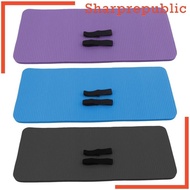 [Sharprepublic] Yoga Knee Pad Soft Fitness Pad Elbow Mat Cushion Exercise Mat for Workouts Home Gym Indoor Outdoor Floor Exercises Beginner
