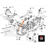 MESIN Original pcx 160 Wheel & Engine Bearings 91004K1ZJ11