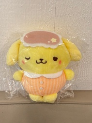 (日版) Sanrio Pompompurin 日本三麗鷗 布甸狗 布丁狗 甜夢 睡覺 睡衣款 12cm 吊飾公仔 掛件 公仔