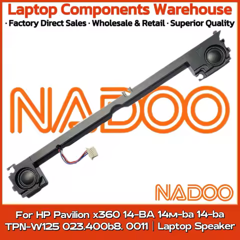New Original Laptop Notebook Speaker For HP Pavilion x360 14-BA 14m-ba TPN-W125 023.400B8. 0011 buil