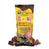 ⚡️🇸🇬 Zolli Caramelz Dark Chocolate 85g Zollipops Clean Teeth Candy Kids Children Caramels Snack Treat with Erythritol