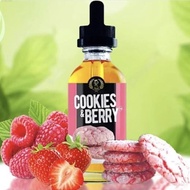 Jual Liquid Premium Enak Vape Cookies Berry Rasa Creamy Strawberry