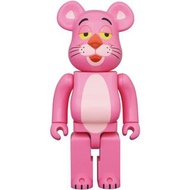 全新 BEARBRICK PINK PANTHER 粉紅頑皮豹 傻豹 1000%