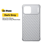 Essager เคสโทรศัพท์มือถืออะลูมินัมอัลลอยสำหรับ iPhone 13 14 15 Pro Max เคสครอบโทรศัพท์แข็งน้ำหนักเบา