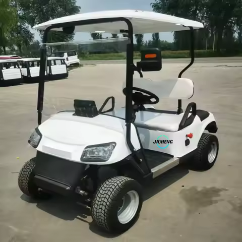 2025 Brand Certificate Electric Sightseeing Car Buggy Club New 48v/72v Battery Golf Cart 2 Seater St
