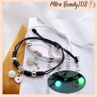 Glow In The Dark Couple Bracelets Can Glow In The Dark 2pcs Viral Bestie Couple Best Friend Boyfrien