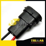 HX-6126-M 881, H8 & H11 Bulb Socket Male Connector