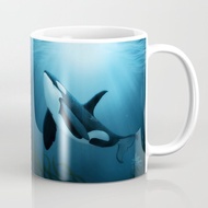 Orca Killer Whale Art Motif Mug