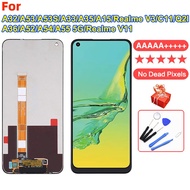 Lcd display จอพร้อมทัชสกรีน เหมาะสำหรับ OPPO A1/A32/A53/A53S/A33/A35/A15/A36/A76/A57 5G/A58/A3/F7/A5
