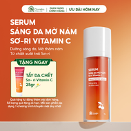 Serum Vitamin C sáng da mờ thâm nám tàn nhang dưỡng da chiết xuất Sơ-ri Cỏ Mềm 30gr