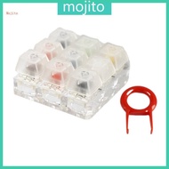 Mojito Mechanical Keyboards Switches Testing Tester With 9 Multicolor Keycaps And Visible Axes Mecha