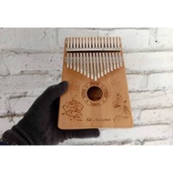 Bamboo kalimba bamboo kalimba/ 17 keys kalimba/ free custom name