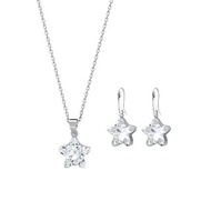 奧地利星光璀璨水晶 - 白色