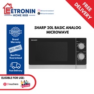 Sharp 20L Microwave Oven R-20A0 | R-20A0(S)V