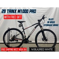 【Promosi】Basikal MTB 29"TRINX M1000 Pro Alloy 30speed ❗FREE SHIPPING West M'sia Only❗