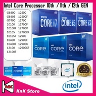 Intel Core PENTIUM/10th/12th GEN PROCESSOR G6400/G6405/G7400/10100F/10105F/10400F/12100F/12400F/1270