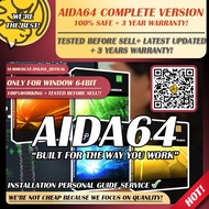 【𝐈𝐍𝐒𝐓𝐀𝐋𝐋𝐀𝐓𝐈𝐎𝐍 𝐕𝐈𝐃𝐄𝐎】𝐋𝐈𝐅𝐄𝐓𝐈𝐌𝐄 AIDA64 Extreme / Engineer v6.60.5900 TESTED BEFORE SELL(Fully After Ser