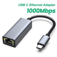 USB อะแดปเตอร์อีเทอร์เน็ตสำหรับแล็ปท็อป PC USB Gigabit USB 3.0ถึง10 100 1000 Mbps ตัวแปลงเครือข่าย USB อะแดปเตอร์สาย LAN เป็น RJ45เข้ากันได้กับ Nintendo Switch Mac-Book Windows MacOS