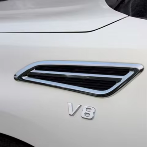 For NISSAN Patrol Y62 Modification Letter Label V8 Emblem 5.6L Digital Label Fender Logo Rear Tailga