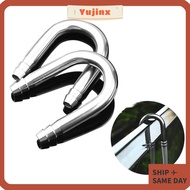 YUJINX Aquarium Airline Connector, Stainless Steel 4-5mm Tube Air Tube Connector,  U Shape Rust Resi